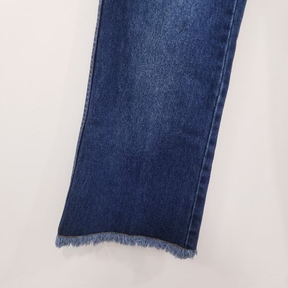 Vintage 90's L.A Blues Frayed Relaxed Bootcut Jeans - Picture 9 of 12